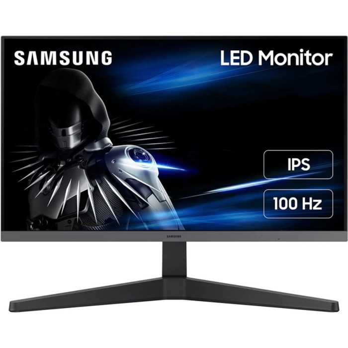 Монитор SAMSUNG LS24C330GAIXCI, 23.8&quot;, IPS, 1920x1080, 100Гц, 1 мс, HDMI, DP, чёрный
