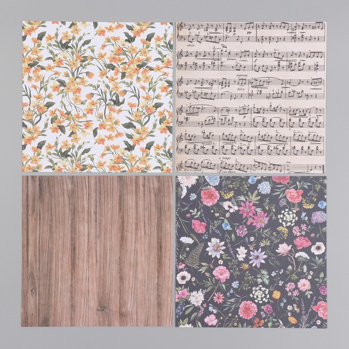 nabor-bumagi-dlja-skrapbukinga-12-list.-12-dizajn-ampquotletnij-vecher-v-saduampquot-160-gr-152h152-sm-9776527-5 Набор бумаги для скрапбукинга 12 лист. 12 дизайн "Летний вечер в саду" 160 гр 15,2х15,2 см — изображение 6