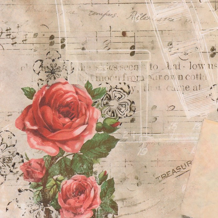 nabor-dekupazhnyh-kart-4-sht-amp171muzykalnaja-istorijaamp187-45-gm2-format-a4-10388226-3 Набор декупажных карт 4 шт «Музыкальная история», 45 г/м2, формат А4 — изображение 4