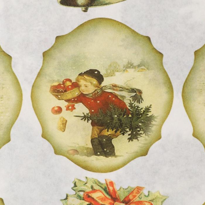 nabor-dekupazhnyh-kart-6-sht-ampquotrozhdestvenskie-sharyampquot-a4-45-gm2-5096040-2 Набор декупажных карт 6 шт "Рождественские шары" А4, 45 г/м2 — изображение 3