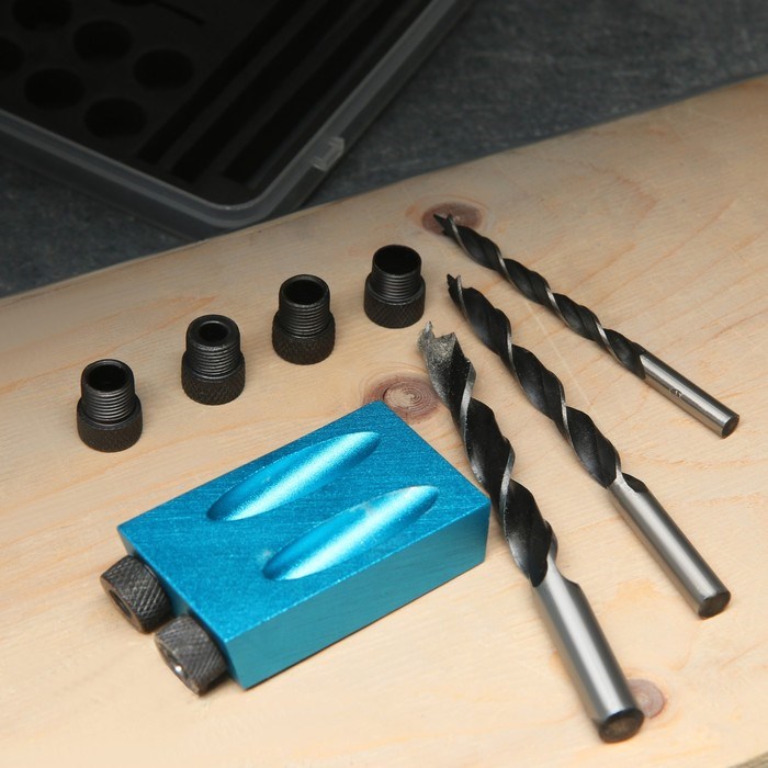 nabor-dlja-zasverlivanija-pod-uglom-15amp176-tundra-po-derevu-6-8-10-mm-5470946-8 Набор для засверливания под углом 15° ТУНДРА, по дереву, 6-8-10 мм — изображение 9