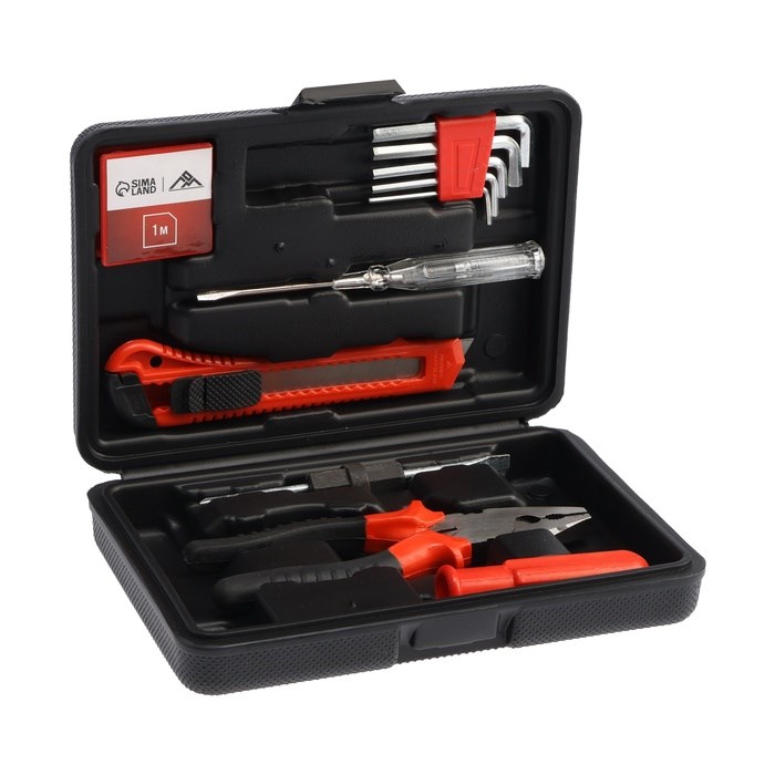 nabor-instrumentov-v-kejse-lom-ampquot23-fevraljaampquot-v-podarochnoj-upakovke-11-predmetov-9305213-3 Набор инструментов в кейсе ЛОМ "23 ФЕВРАЛЯ", в подарочной упаковке, 11 предметов — изображение 4