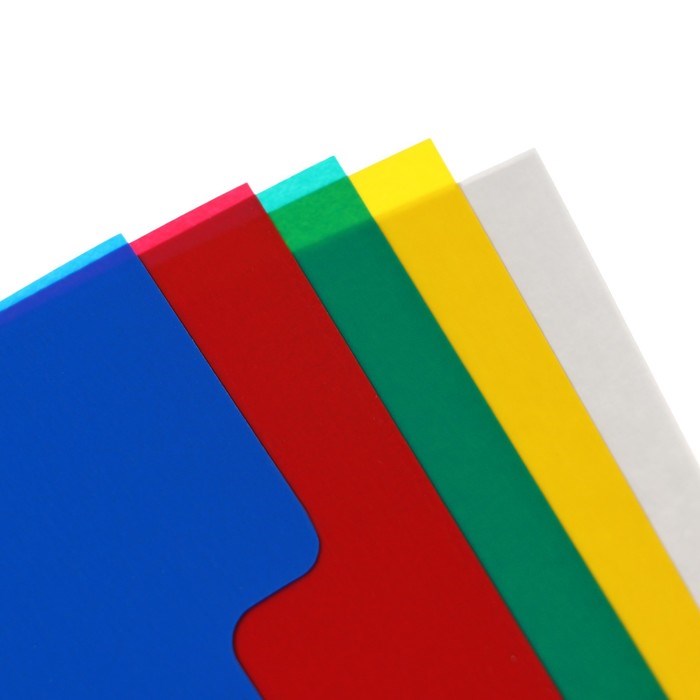 nabor-razdelitelej-listov-a5-office-2000-5-listov-bez-indeksacii-cvetnye-plastik-120-mkm-3624673-2.jpg Набор разделителей листов А5 Office-2000, 5 листов без индексации, цветные, пластик 120 мкм — изображение 3