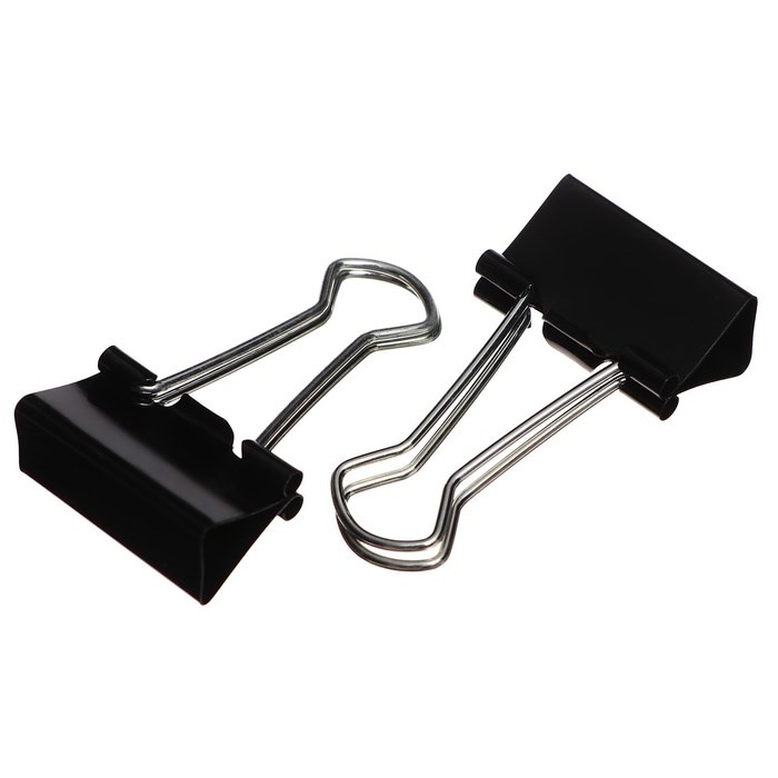 nabor-zazhimov-dlja-bumag-25-mm-48-shtuk-v-plastikovoj-tube-chernye-9935594-2 Набор зажимов для бумаг 25 мм, 48 штук, в пластиковой тубе, черные — изображение 3