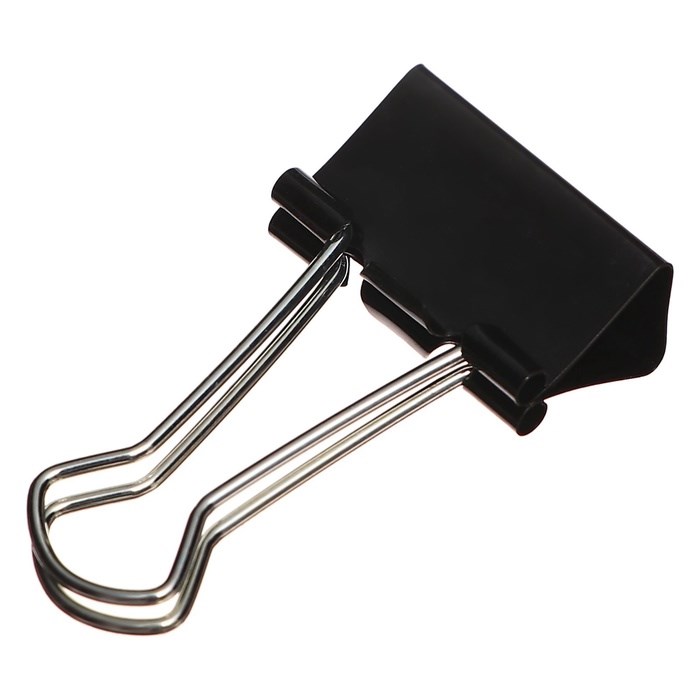 nabor-zazhimov-dlja-bumag-25-mm-48-shtuk-v-plastikovoj-tube-chernye-9935594-3 Набор зажимов для бумаг 25 мм, 48 штук, в пластиковой тубе, черные — изображение 4