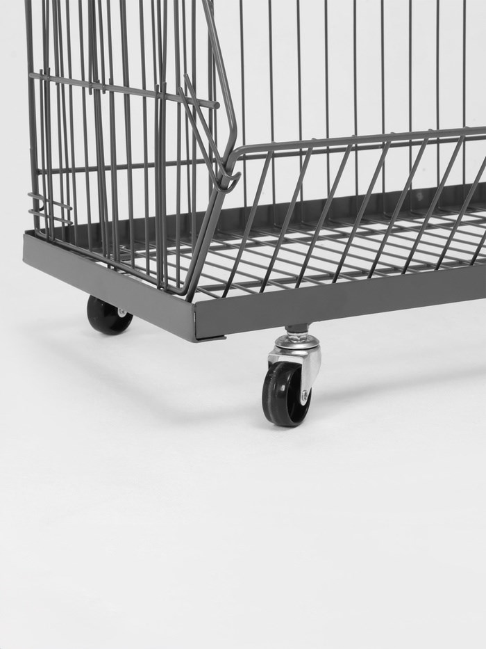 nakopitel-razbornyj-na-kolesah-4-korziny-70amp21543amp215147-cvet-seryj-10199231-4 Накопитель разборный на колесах, 4 корзины, 70×43×147, цвет серый — изображение 5