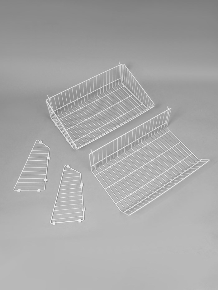 nakopitel-razbornyj-na-kolesah-5-korzin-58amp21553amp215146-sm-cvet-belyj-10198418-1 Накопитель разборный на колесах, 5 корзин, 58×53×146 см, цвет белый — изображение 2