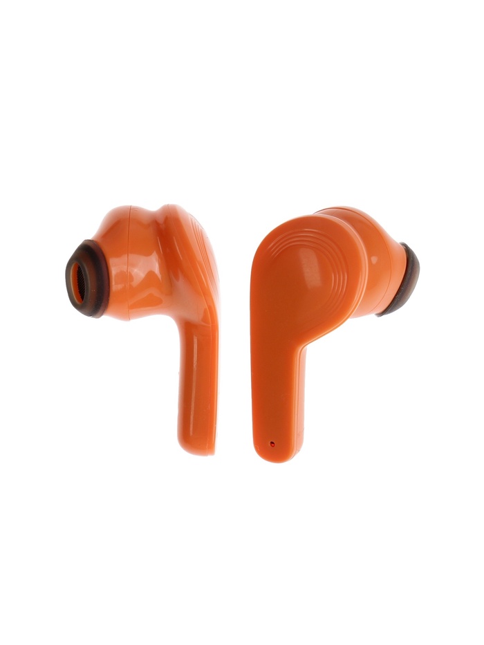 naushniki-besprovodnye-km12-tws-vkladyshi-bt-5.0-30200-mach-prozrachnye-oranzhevye-9940118-5 Наушники беспроводные KM12, TWS, вкладыши, BT 5.0, 30/200 мАч, прозрачные, оранжевые — изображение 6