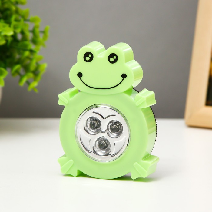 nochnik-pushlajt-ampquotljagushkaampquot-3hled-3aaa-zelenyj-7h2h9sm-risalux-9430797-6 Ночник-пушлайт "Лягушка" 3хLED 3ААА зеленый 7х2х9см RISALUX — изображение 7