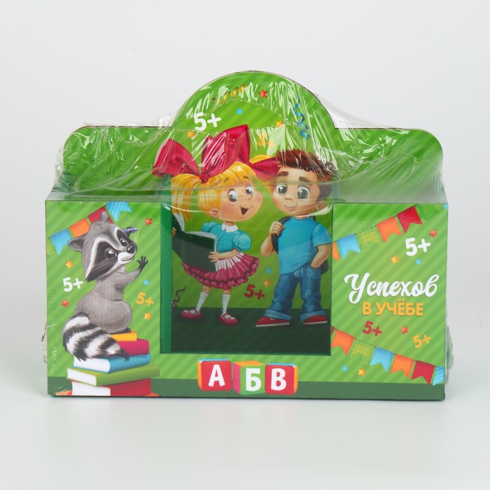 organajzer-dlja-kanceljarii-amp171detiamp187-zelenyj-fon-19-h-7-h-14-sm-9222998-6 Органайзер для канцелярии «Дети» зеленый фон, 19 х 7 х 14 см — изображение 7