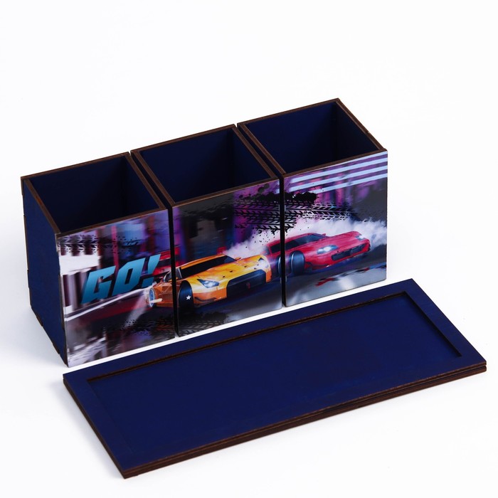 organajzer-dlja-kanceljarii-amp171mashinyamp187-65-h-65-h-122-sm-9449048-4 Органайзер для канцелярии «Машины», 6,5 х 6,5 х 12,2 см — изображение 5