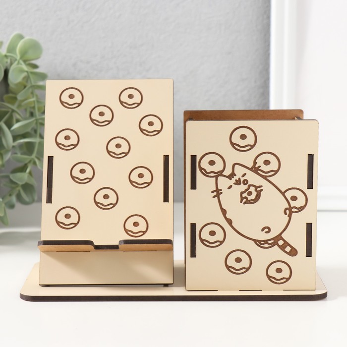 organajzer-nastolnyj-ampquotponchikiampquot-18h125h9-sm-nabor-9-detalej-10617731-1 Органайзер настольный "Пончики" 18х12,5х9 см (набор 9 деталей) — изображение 2