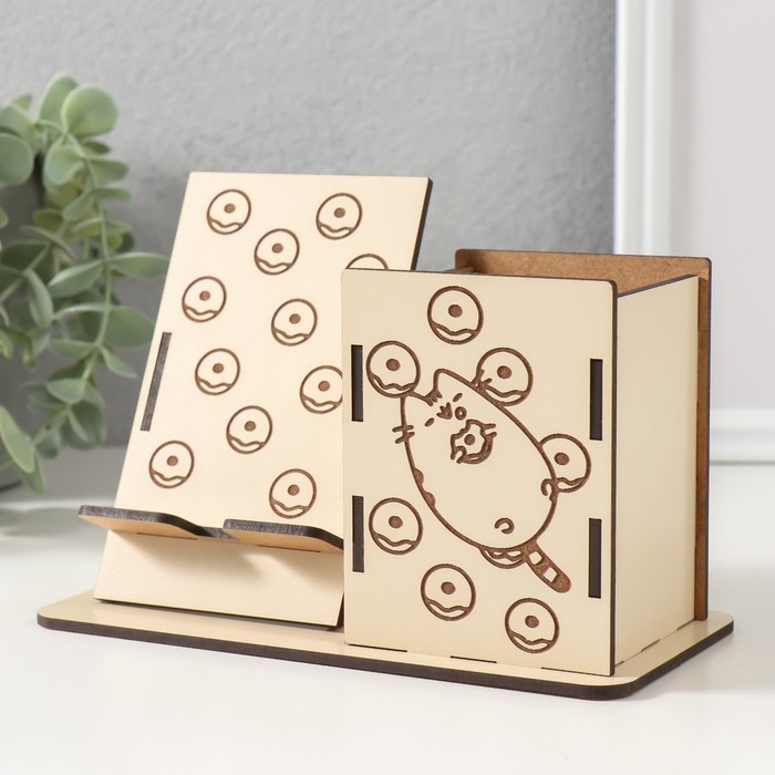 organajzer-nastolnyj-ampquotponchikiampquot-18h125h9-sm-nabor-9-detalej-10617731-2 Органайзер настольный "Пончики" 18х12,5х9 см (набор 9 деталей) — изображение 3