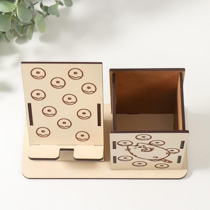 organajzer-nastolnyj-ampquotponchikiampquot-18h125h9-sm-nabor-9-detalej-10617731-4 Органайзер настольный "Пончики" 18х12,5х9 см (набор 9 деталей) — изображение 5