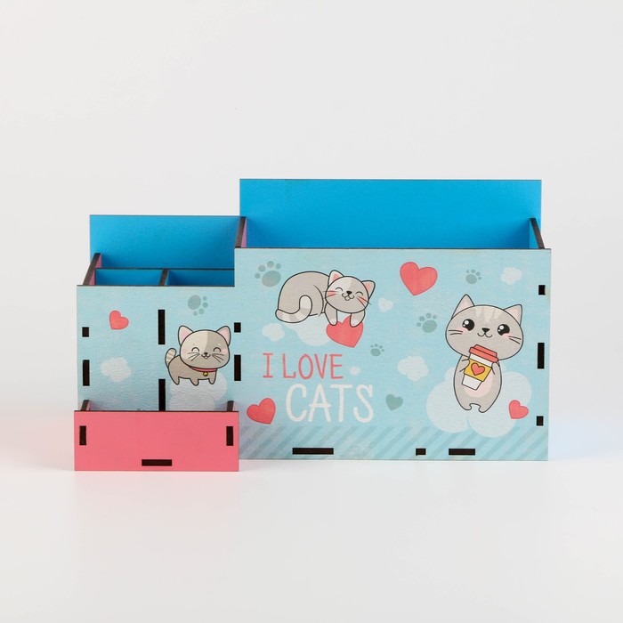 organajzer-podstavka-dlja-kanceljarii-amp171kotamp187-7370455-2 Органайзер подставка для канцелярии «Кот» — изображение 3