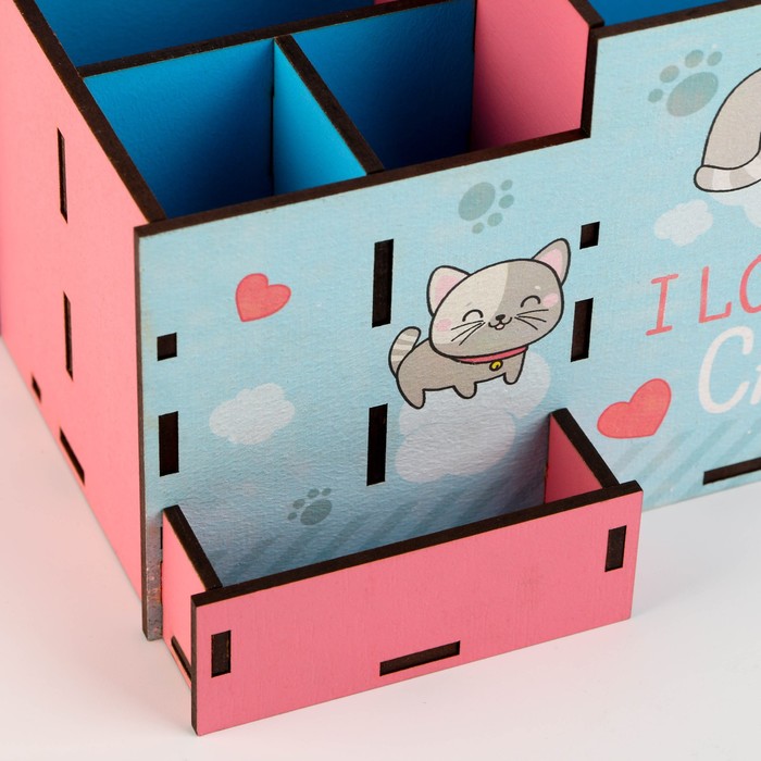 organajzer-podstavka-dlja-kanceljarii-amp171kotamp187-7370455-3 Органайзер подставка для канцелярии «Кот» — изображение 4