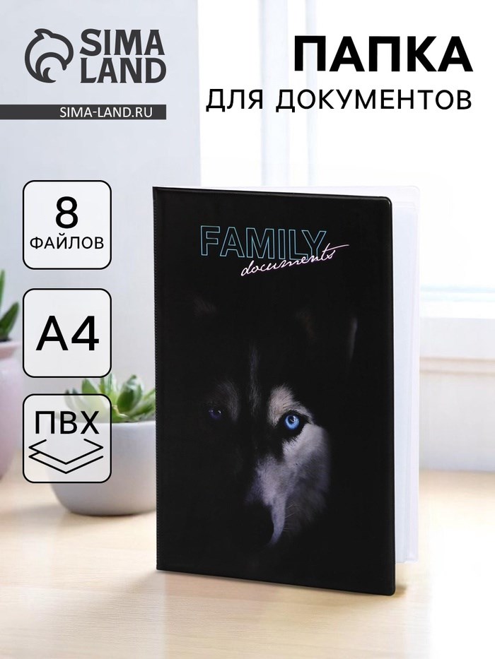 Папка для документов «Docs», 8 файлов А4