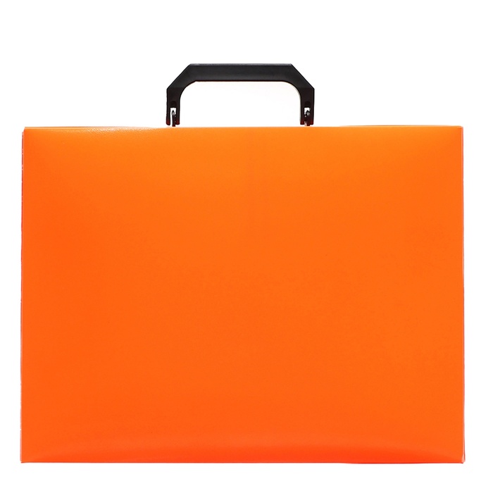 papka-portfel-a4-1otd-calligrata-neon-700mkm-oranzh-10111452-2 Папка-портфель А4 1отд Calligrata Неон 700мкм оранж — изображение 3