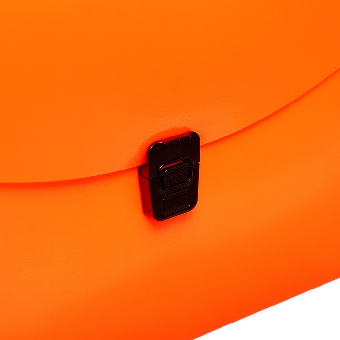 papka-portfel-a4-1otd-calligrata-neon-700mkm-oranzh-10111452-3 Папка-портфель А4 1отд Calligrata Неон 700мкм оранж — изображение 4