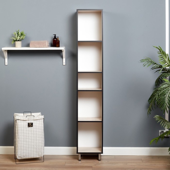 penal-dlja-vannoj-komnaty-ampquotsantana-30ampquot-dub-santana-svetlyj-30-h-1812-h-30-sm-10101835-2 Пенал для ванной комнаты "Сантана 30", Дуб Сантана светлый, 30 х 181,2 х 30 см — изображение 3