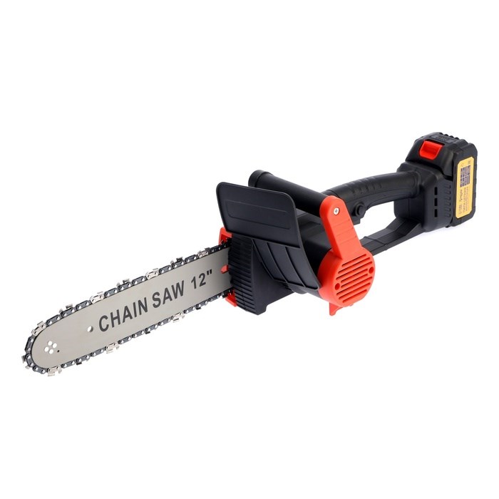 pila-cepnaja-akkumuljatornaja-tundra-21-v-3-ach-li-ion-12ampquot-shag-38ampquot-45-zvenev-10554106-4 Пила цепная аккумуляторная ТУНДРА, 21 В, 3 Ач, Li-ion, 12", шаг 3/8", 45 звеньев — изображение 5