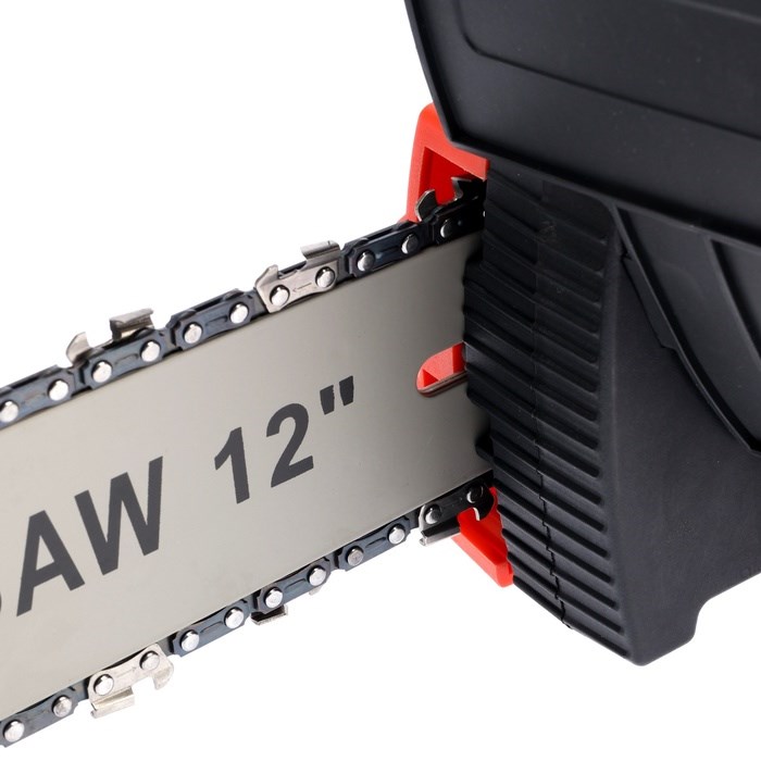 pila-cepnaja-akkumuljatornaja-tundra-21-v-3-ach-li-ion-12ampquot-shag-38ampquot-45-zvenev-10554106-6 Пила цепная аккумуляторная ТУНДРА, 21 В, 3 Ач, Li-ion, 12", шаг 3/8", 45 звеньев — изображение 7