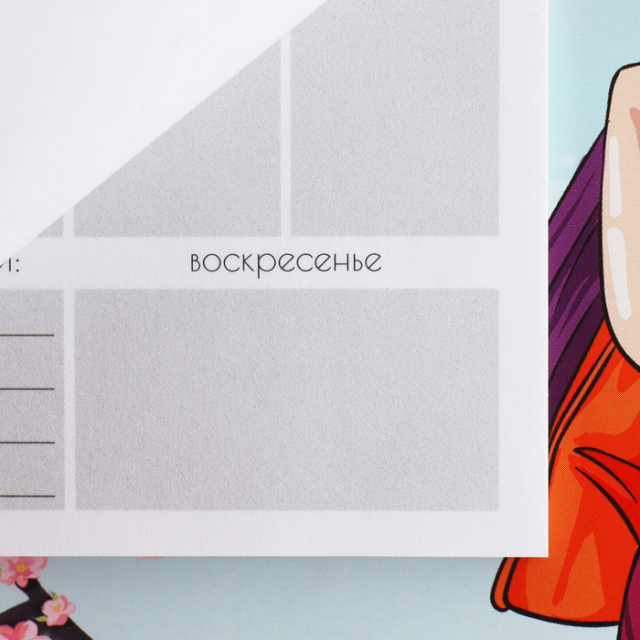 planer-na-magnitah-s-otryvnymi-listami-50-l-amp171animeamp187-10018363-3 Планер на магнитах с отрывными листами, 50 л «Аниме» — изображение 4