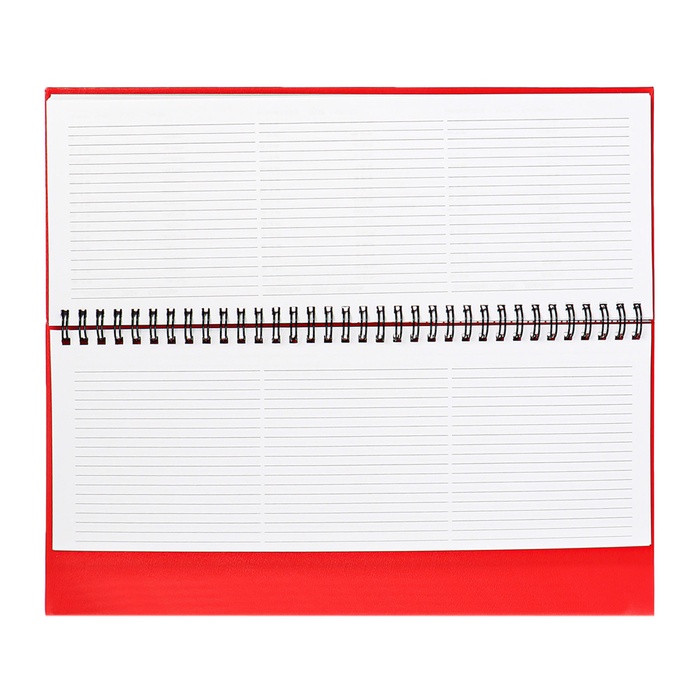 planing-datirovannyj-2025-294-h-142mm-64-lista-attomex-orion-tverdaja-oblozhka-bumvinil-s-porolonom-tisnenie-folgoj-blok-70-krasnyj-10815526-10 Планинг датированный 2025, 294 х 142мм 64 листа, Attomex Orion, твердая обложка, бумвинил с поролоном, тиснение фольгой, блок 70, красный — изображение 11