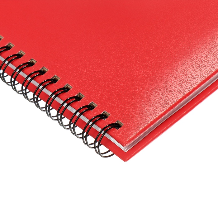 planing-datirovannyj-2025-294-h-142mm-64-lista-attomex-orion-tverdaja-oblozhka-bumvinil-s-porolonom-tisnenie-folgoj-blok-70-krasnyj-10815526-2 Планинг датированный 2025, 294 х 142мм 64 листа, Attomex Orion, твердая обложка, бумвинил с поролоном, тиснение фольгой, блок 70, красный — изображение 3