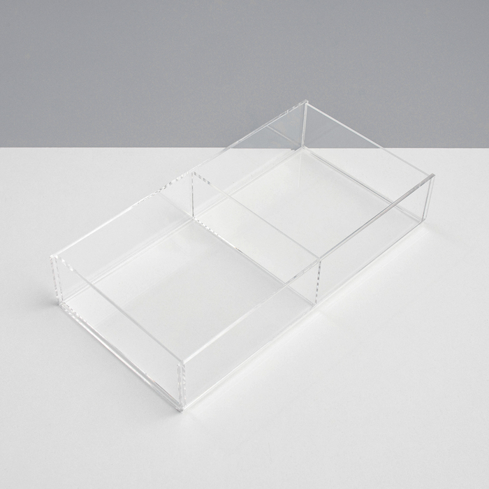 podstavka-dlja-prezentacii-dva-otdelenija-20310238-sm-orgsteklo-2mm-v-zashhitnoj-pljonke-4609794-2 Подставка для презентации, два отделения 20,3*10,2*3,8 см, оргстекло 2мм В ЗАЩИТНОЙ ПЛЁНКЕ — изображение 3
