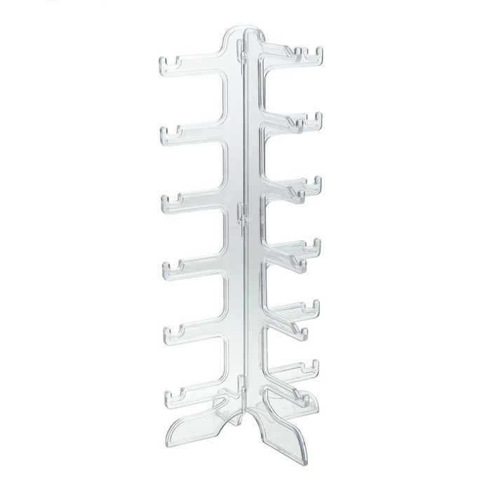 podstavka-pod-ochki-6-mest-16amp215145amp215355-cvet-prozrachnyj-3545540-1 Подставка под очки 6 мест, 16×14,5×35,5, цвет прозрачный — изображение 2