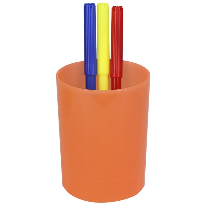 podstavka-stakan-dlja-kanceljarii-4-cveta-neonovaja-miks-9517536-4 Подставка-стакан для канцелярии, 4 цвета неоновая, МИКС — изображение 5