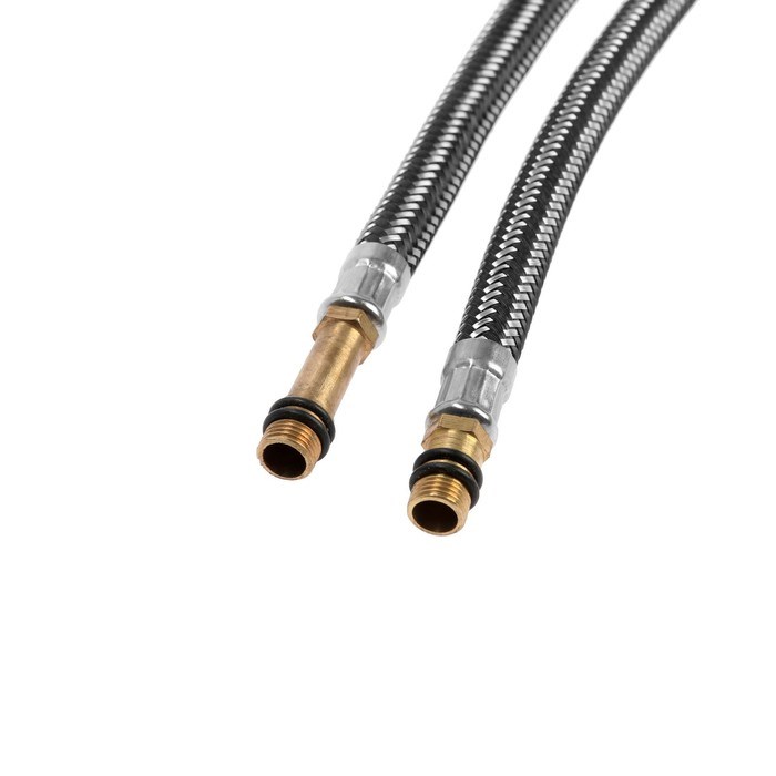 podvodka-gibkaja-dlja-smesitelja-zein-fibro-nejlon-12ampquot-m10-60-sm-nabor-2-sht-chernaja-9103414-4 Подводка гибкая для смесителя ZEIN, фибро-нейлон, 1/2", М10, 60 см, набор 2 шт, черная — изображение 5