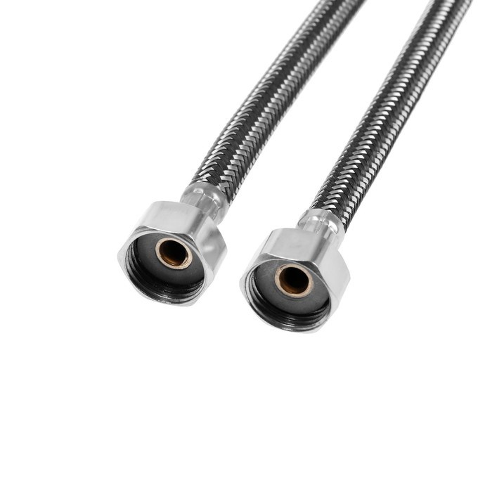 podvodka-gibkaja-dlja-smesitelja-zein-fibro-nejlon-12ampquot-m10-60-sm-nabor-2-sht-chernaja-9103414-5 Подводка гибкая для смесителя ZEIN, фибро-нейлон, 1/2", М10, 60 см, набор 2 шт, черная — изображение 6