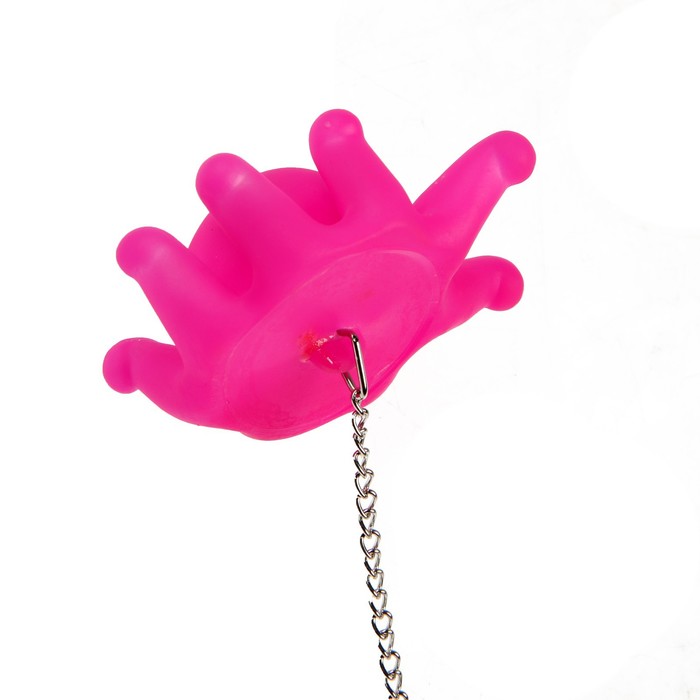 probka-dlja-vanny-s-igrushkoj-ampquotosminogampquot-d-40-mm-pvh-metall-sirenevyj-9787613-5 Пробка для ванны с игрушкой "Осьминог", d = 40 мм, ПВХ, металл, сиреневый — изображение 6