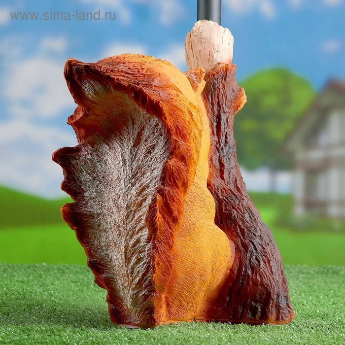 sadovyj-fonar-ampquotbelka-s-vetkoj-fonaremampquot-33sm-3622926-2 Садовый фонарь "Белка с веткой-фонарем" 33см — изображение 3