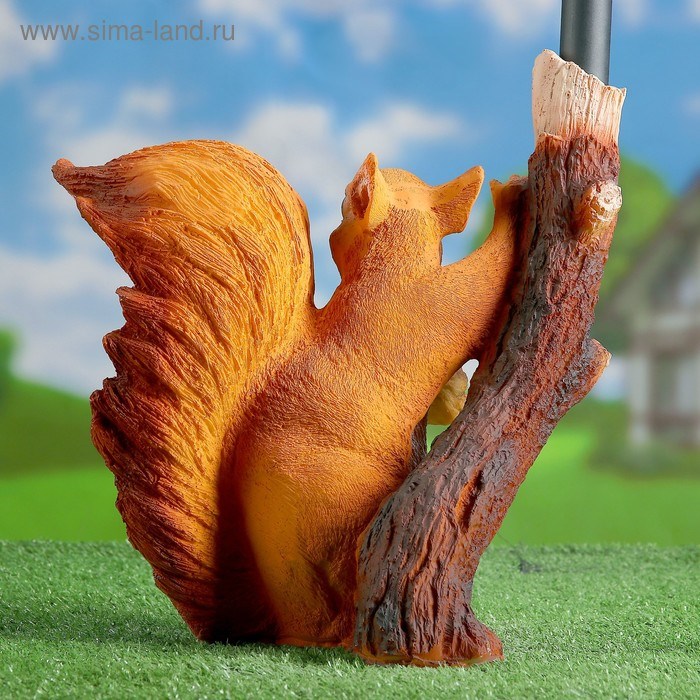 sadovyj-fonar-ampquotbelka-s-vetkoj-fonaremampquot-33sm-3622926-3 Садовый фонарь "Белка с веткой-фонарем" 33см — изображение 4