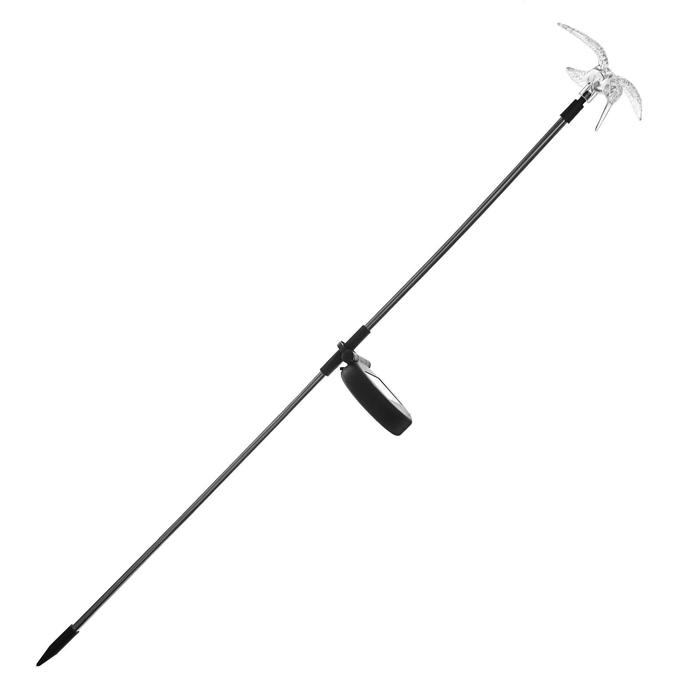 sadovyj-svetilnik-uniel-colibri-na-solnechnoj-bataree-13-amp215-76-amp215-8-sm-svechenie-multi-rgb-3373282-5 Садовый светильник Uniel Colibri на солнечной батарее, 13 × 76 × 8 см, свечение мульти (RGB) — изображение 6