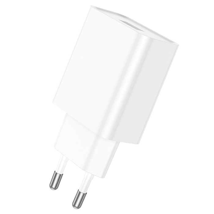 setevoe-zarjadnoe-ustrojstvo-borofone-ba74a-usb-21-a-beloe-10402246-1 Сетевое зарядное устройство Borofone BA74A, USB, 2,1 А, белое — изображение 2