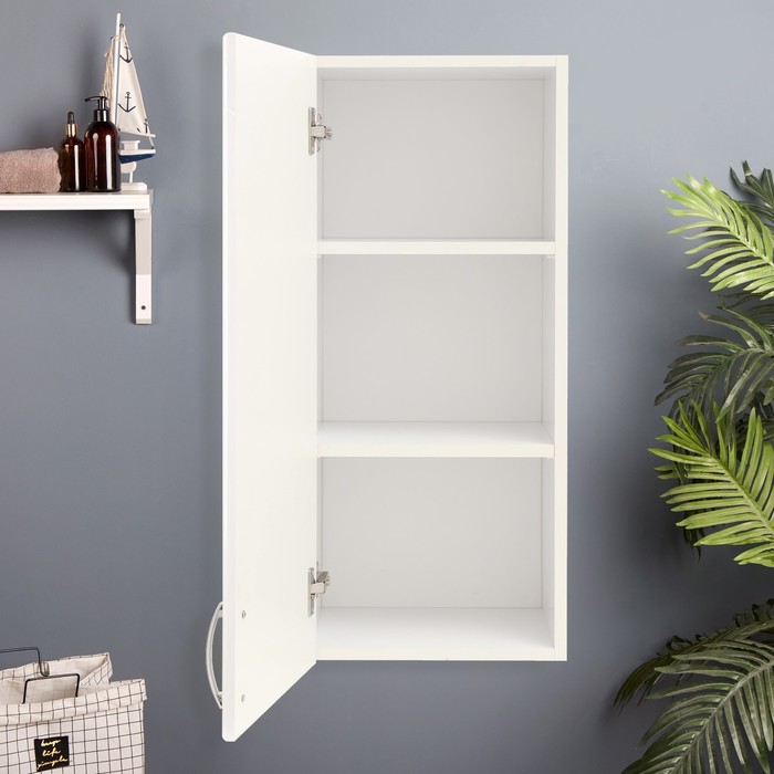 shkaf-navesnoj-dlja-vannoj-komnaty-ampquotomega-35ampquot-35-h-768-h-24-sm-10244684-2 Шкаф навесной для ванной комнаты  "Омега 35", 35 х 76,8 х 24 см — изображение 3