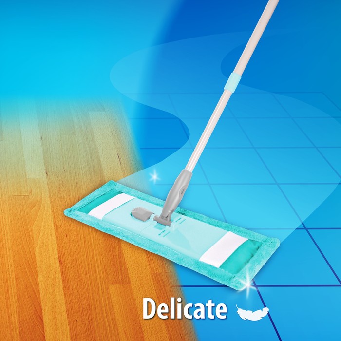 shvabra-dlja-uborki-delikatnyh-poverhnostej-hausmann-mikrofibra-s-teleskopicheskoj-ruchkoj-2075306-3 Швабра для уборки деликатных поверхностей HAUSMANN, микрофибра, с телескопической ручкой — изображение 4