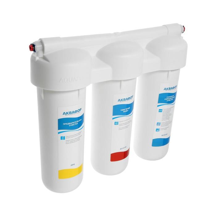 sistema-dlja-filtracii-vody-ampquotakvaforampquot-trio-norma-rr5v510-04v510-02-umjagchajushhij-3-h-stupenchatyj-s-kranom-1.5-lmin-1414570-1 Система для фильтрации воды "Аквафор" Трио норма, РР5/В510-04/В510-02, умягчающий, 3-х ступенчатый, с краном, 1.5 л/мин — изображение 2