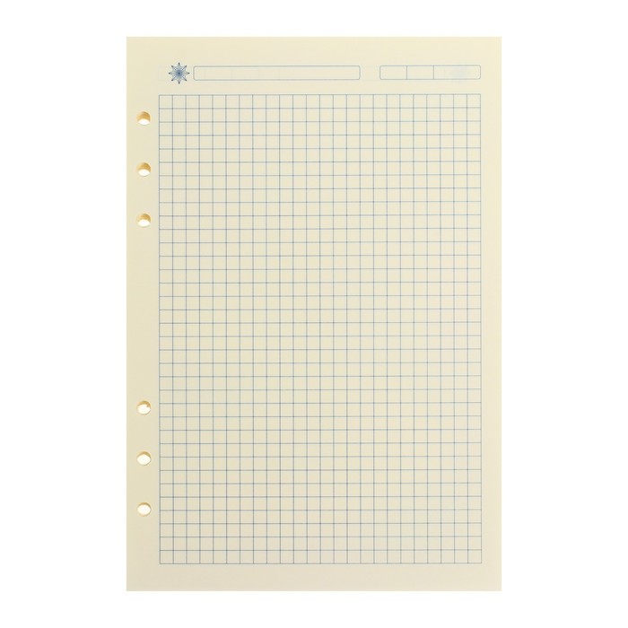 smennyj-blok-dlja-organajzera-a5-80-listov-v-kletku-tonirovannyj-ampquotkremovyjampquot-4166592-4.jpg Сменный блок для органайзера А5, 80 листов в клетку, тонированный "Кремовый" — изображение 5