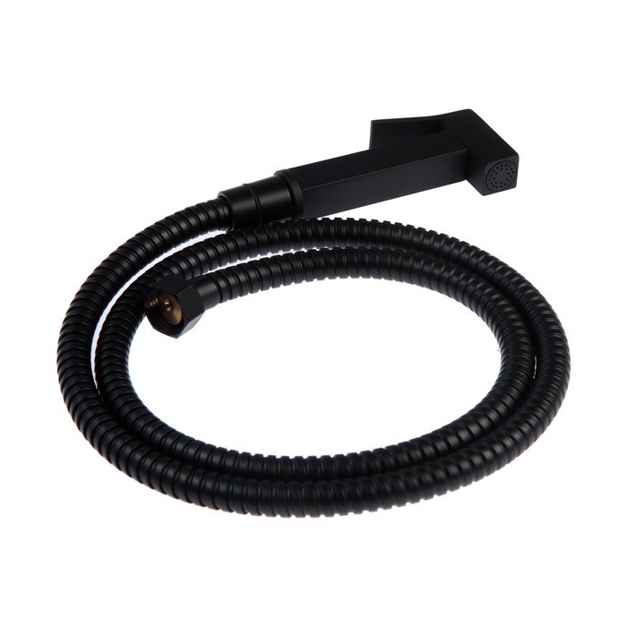 smesitel-dlja-bide-accoona-a3290f-4-s-gigienicheskim-dushem-nastennyj-chernyj-9410022-5 Смеситель для биде Accoona A3290F-4, с гигиеническим душем, настенный, черный — изображение 6