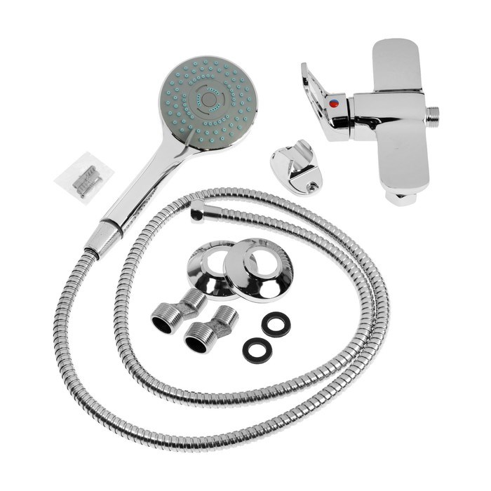 smesitel-dlja-dusha-zein-z4115-odnorychazhnyj-lejka-5-rezhimov-shlang-derzhatel-hrom-10198209-10 Смеситель для душа ZEIN Z4115, однорычажный, лейка 5 режимов, шланг, держатель, хром — изображение 11