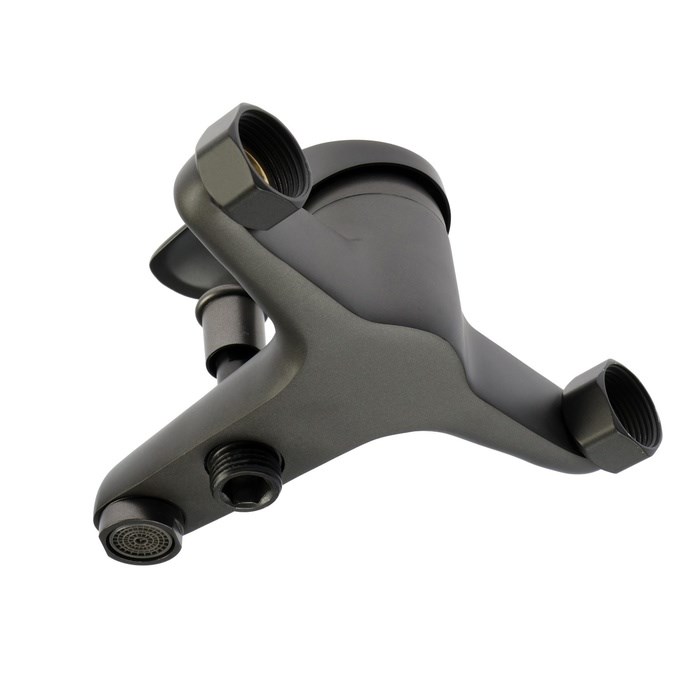 smesitel-dlja-vanny-zein-z3839-odnorychazhnyj-dushevoj-nabor-lejka-5-rezhimov-grafit-9932147-5 Смеситель для ванны ZEIN Z3839, однорычажный, душевой набор, лейка 5 режимов, графит — изображение 6