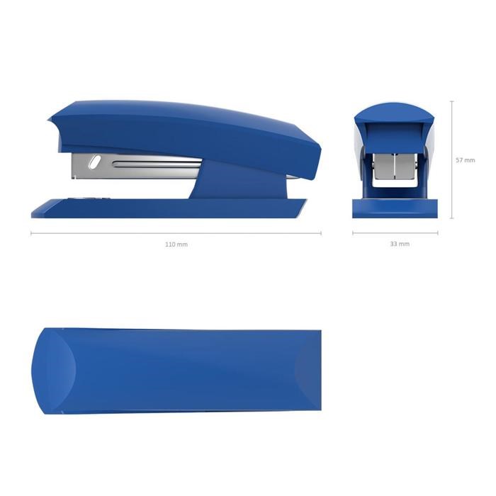 stepler-erichkrause-eco-246-i-266-do-30-listov-miks-1013762-3 Степлер ErichKrause ECO № 24/6 и 26/6, до 30 листов, микс — изображение 4