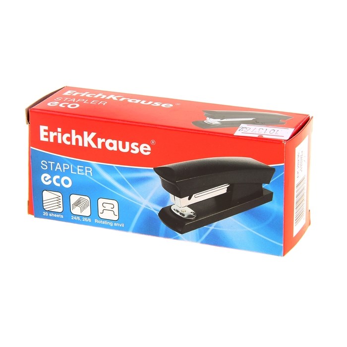 stepler-erichkrause-eco-246-i-266-do-30-listov-miks-1013762-5 Степлер ErichKrause ECO № 24/6 и 26/6, до 30 листов, микс — изображение 6