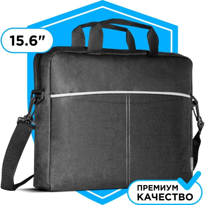 Сумка для ноутбука 15.6&quot; Defender Lite 15.6&quot;, полиэстер, черный 26086