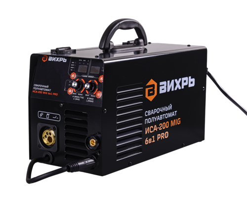 svarochnyj-poluavtomat-vihr-isa-200-mig-6v1-pro-65185-10 Сварочный полуавтомат Вихрь ИСА-200 MIG 6в1 PRO — изображение 11